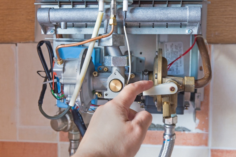 Plumbing and heating work in a Gidea Park property
